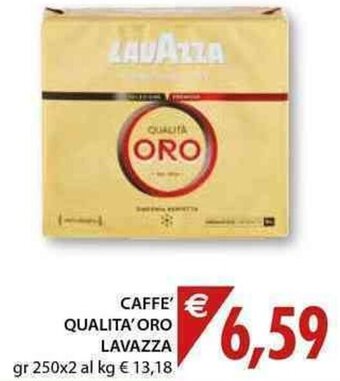 Mercatò Local Lavazza Caffe' Qualita'Oro gr 250x2 offerta