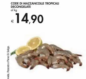Bennet Code di mazzancolle tropicali econgelate offerta
