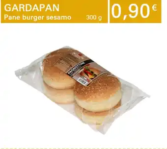 Iper Tosano Gardapan Pane burger sesamo 300 g offerta
