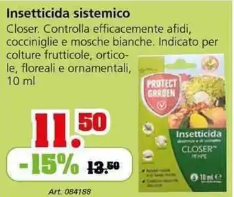 Insetticida sistemico Closer 10 ml
