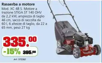 TuttoGiardino Rasaerba a motore 27 kg offerta