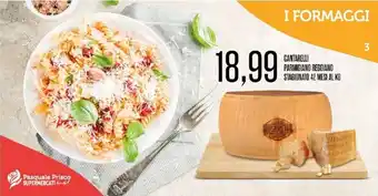 Supermercati Pasquale Prisco Cantarelli Parmigiano Reggiano Stagionato 42 Mesi offerta