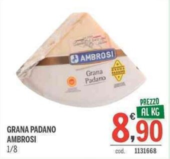Grana Padano Ambrosi 1/8