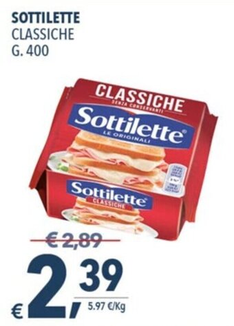 A&O Sottilette Classiche G. 400 offerta