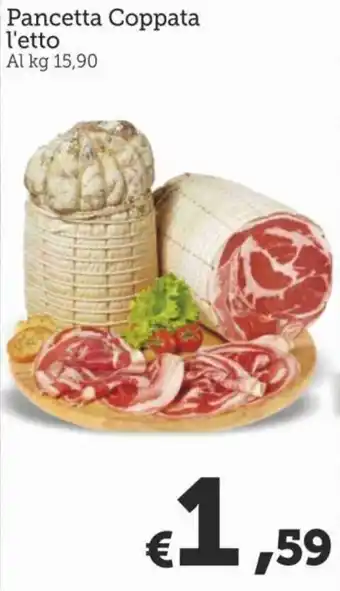 MAX Supermercati Pancetta Coppata offerta