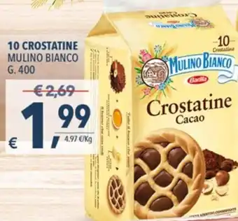 A&O Mulino Bianco 10 Crostatine g. 400 offerta