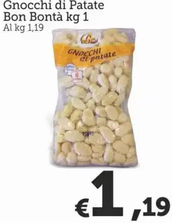 Gnocchi di Patate Bon Bontà kg 1