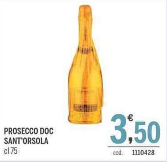 Prosecco DOC Sant'Orsola cl 75