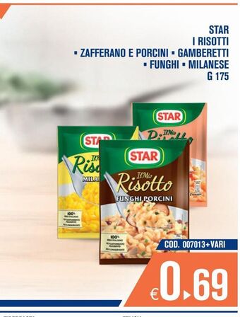 Adhoc Star i risotti offerta