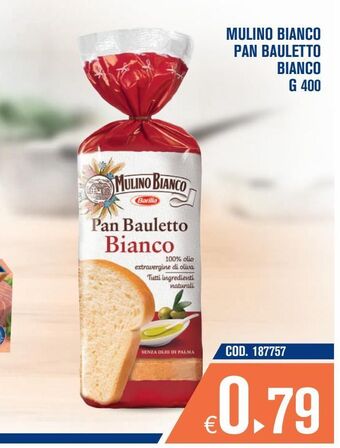 Adhoc Mulino bianco pan bauletto bianco offerta