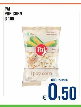 Pai popcorn