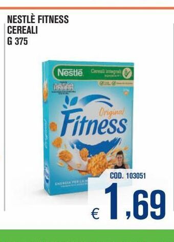 Adhoc Nestlé fitness cereali offerta