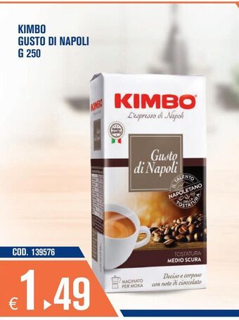 Adhoc Kimbo gusto di napoli offerta