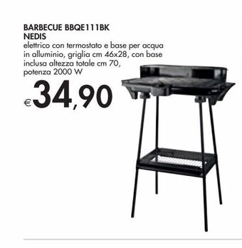 Barbecue bbqe111bk nedis