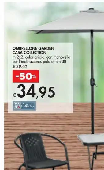 Ombrellone grande casa collection