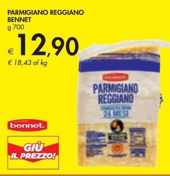 Bennet Parmigiano reggiano bennet offerta