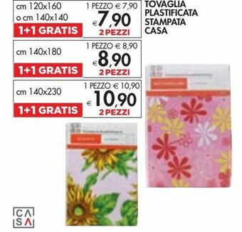Bennet Tovaglia plastificata stampata casa offerta