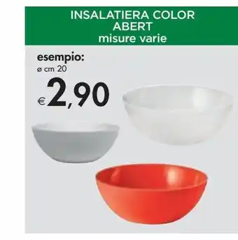Bennet Insalatiera color abert offerta