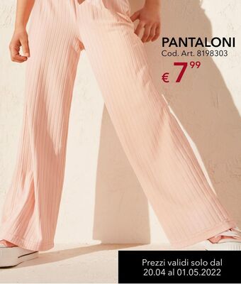 Pantaloni donna