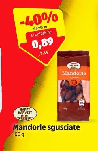 ALDI Mandorle sgusciate offerta