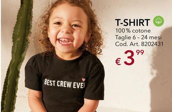T-shirt manica corta