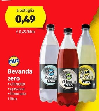ALDI Bevande zero offerta