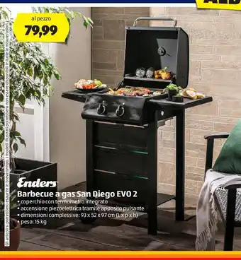 ALDI Barbecue a gas san diego evo2 offerta