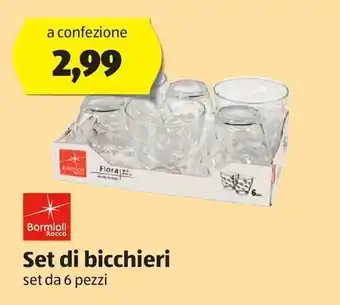 ALDI Set di bicchieri offerta