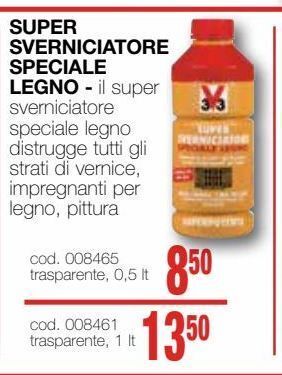 Super sverniciatore speciale legno 0,5 lt