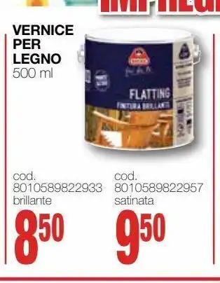 Mondo Brico Vernice per legno brillante offerta