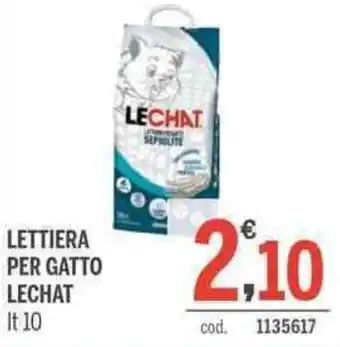 Lechat Lettiera per Gatto lt 10
