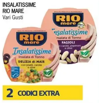 Iper Tosano Insalatissime Rio Mare Vari Gusti offerta