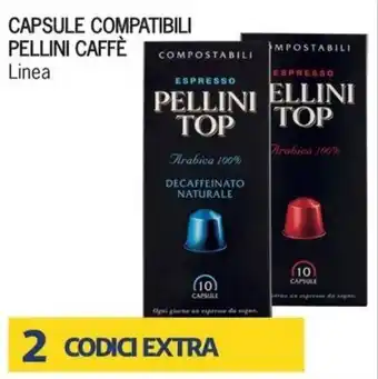 Iper Tosano Capsule Compatibili Pellini Caffè Linea offerta