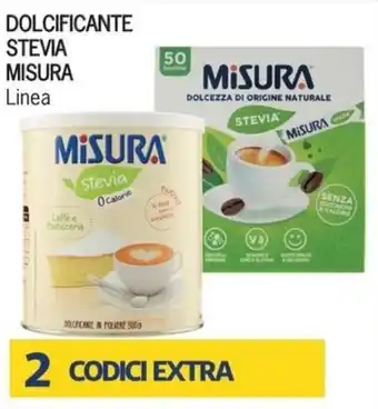 Iper Tosano Dolcificante Stevia Misura Linea offerta