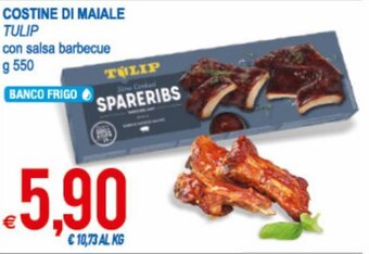MD Discount Tulip Costine Di Maiale con salsa barbecue g 550 offerta