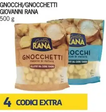 Iper Tosano Gnocchi / Gnocchetti Giovanni Rana 500 g offerta