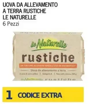 Iper Tosano Uova Da Allevamento A Terra Rustiche Le Naturelle 6 Pezzi offerta