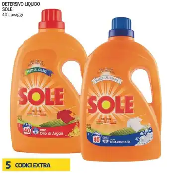 Iper Tosano Detersivo Liquido Sole 40 Lavaggi offerta