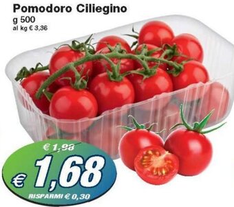Prix Quality Pomodoro Ciliegino g 500 offerta