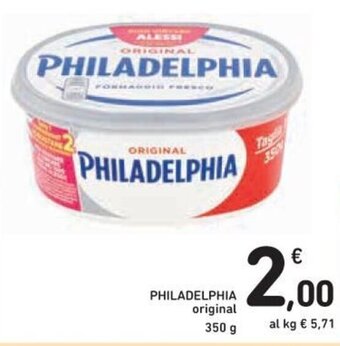 Spazio Conad Philadelphia original 350 g offerta
