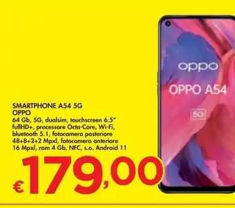 Bennet Smartphone a54 5 g oppo offerta