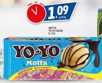 Sigma Motta Yo-Yo Cacao g. 210 offerta