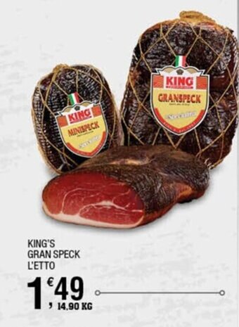 Sigma King's Gran Speck offerta