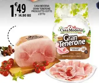 Sigma Casa Modena Gran Tenerone Prosciutto Cotto offerta