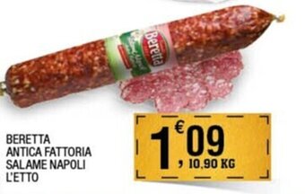 Sigma Beretta Antica Fattoria Salame Napoli offerta