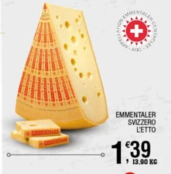 Sigma Emmentaler Svizzero offerta