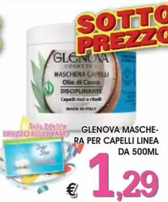 Deter Shop Glenova Masche-ra Per Capelli Linea Da 500 ml offerta