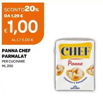 Ekom Parmalat Panna Chef 200 ml offerta