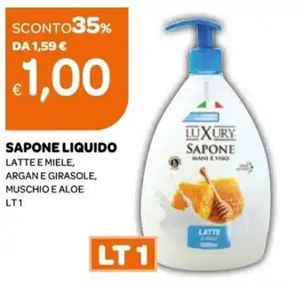 Ekom Luxury Sapone Liquido 1 lt offerta