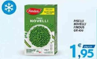 Vivo Supermercati Piselli Novelli Findus gr 450 offerta